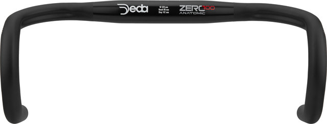 DEDA Zero100 Anatomic Lenker - schwarz-matt/420 mm