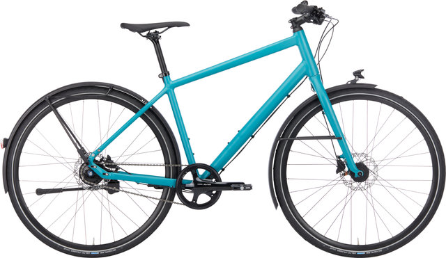 Vortrieb Modell 1.2 Herren Fahrrad - wasserblau/28"/M