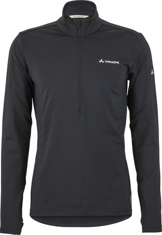 VAUDE Mens Livigno Halfzip II Fleecepullover - black/M