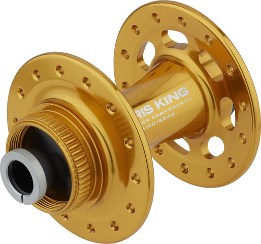 Chris King R45 Center Lock Disc Front Hub - gold/12 x 100 mm / 28 hole