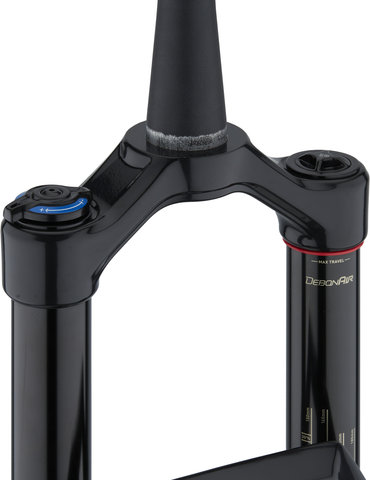 RockShox Domain RC DebonAir Boost 27.5" Suspension Fork - gloss black/15 mm Thru Axle/160 mm/44 mm/1 1/8" - 1,5" tapered/110 mm/27.5" (650B)/110 mm/110 mm