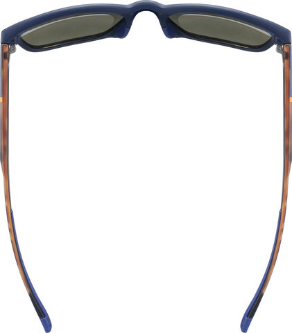 uvex LGL 42 Sportbrille - blue mat-havanna/litemirror silver