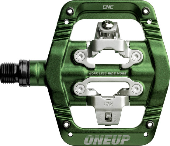 OneUp Components Clip Pedals clipless pedals - dark green