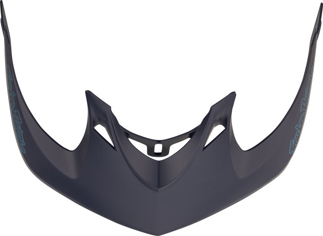 Troy Lee Designs Ersatzvisier für A1 Helme - drone dark slate blue/universal