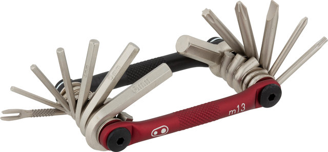 crankbrothers M13 Multi-tool - black-red