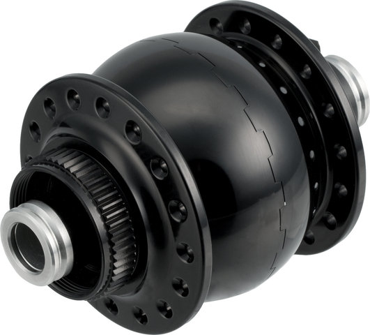 SON Delux 12 Disc Center Lock Hub Dynamo - black/32