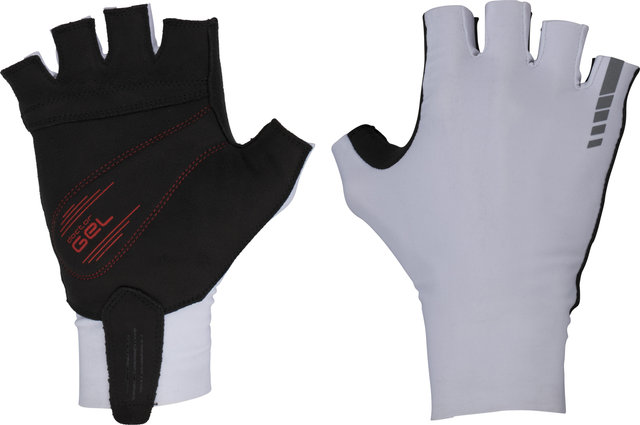 GripGrab Aero TT Raceday Halbfinger-Handschuhe - white/M