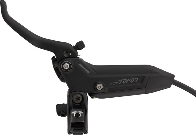 SRAM Level Silver Stealth 2-Piston Disc Brake - black anodized/Front wheel/Flip-Flop (non-side-specific)