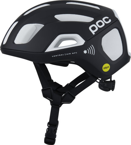 POC Casco Ventral Air NFC MIPS - uranium black-hydrogen white mate/50 - 56 cm