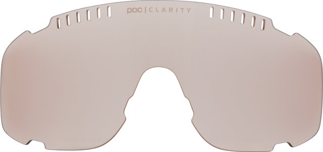 POC Ersatzglas für Devour Sportbrille Modell 2024 - clarity trail-partly sunny light silver/clarity trail-partly sunny light silver