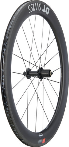 DT Swiss Juego de ruedas con frenos de llanta ARC 1100 DICUT 62 Carbon 28" - negro/130 mm/100 mm/28"/Shimano carretera/100 mm/Shimano carretera/100 mm/130 mm