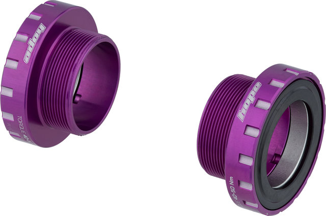 Hope Edelstahl Innenlager für 30 mm Achse - purple/BSA