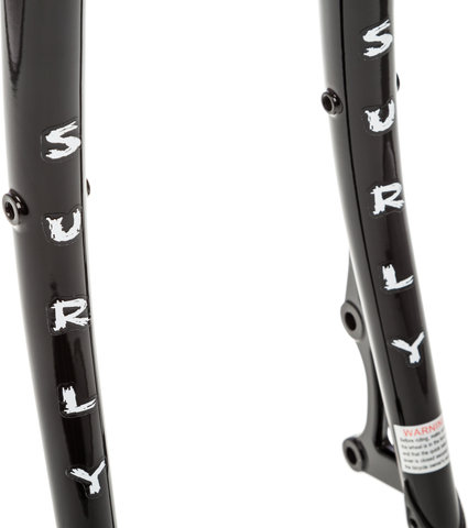 Surly Long Haul Trucker Disc 28"/700c fourche rigide - black/1 1/8"/Blocage Rapide 5 mm/100 mm/28"