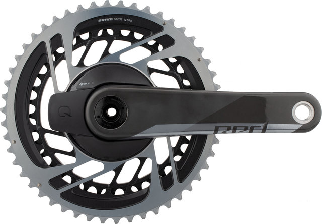 QUARQ Red AXS DUB Power Meter Carbon Crankset - black/172.5 mm 37-50