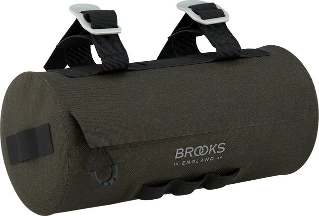 Brooks Bolsa de manillar Scape Handlebar Pouch - mud green/3000 