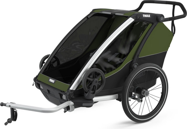 Thule Chariot Cab 2 Kinderanhänger - cypress green/20"