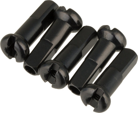 DT Swiss Pro Lock® Aluminium 2.0 mm Nipples - 5 pcs. - black/14 mm