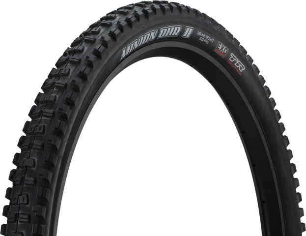 Maxxis Minion DHR II Dual EXO WT TR 26" Folding Tyre - black/26 /60 mm/61-559/2.4 