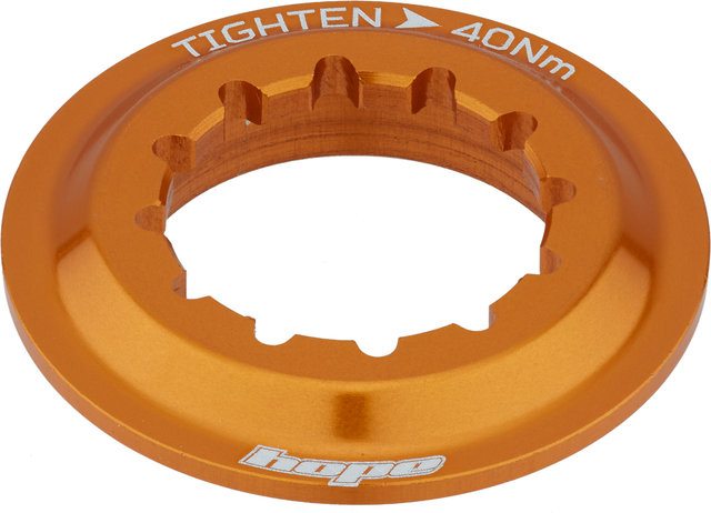 Hope Centre Lock Lockring w/ Internal Gearing - orange