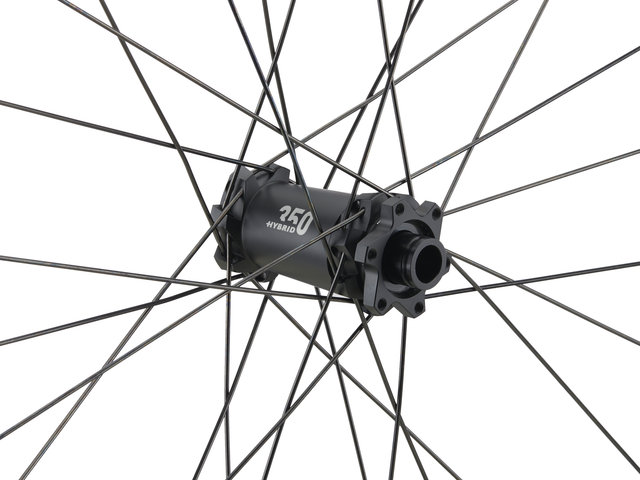 DT Swiss Set de Roues HX 1700 SPLINE 27,5" 30 Boost Disc 6 trous Hybrid - noir/Shimano Micro Spline/Boost/148 mm/110 mm/Boost/27,5" (650B)/110 mm/Shimano Micro Spline/110 mm/148 mm