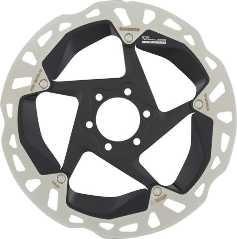 Shimano RT-MT905 6-bolt Brake Rotor for XTR - black-silver/180 mm