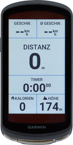 Garmin Edge 1040 Solar GPS Trainingscomputer + Navigationssystem - schwarz