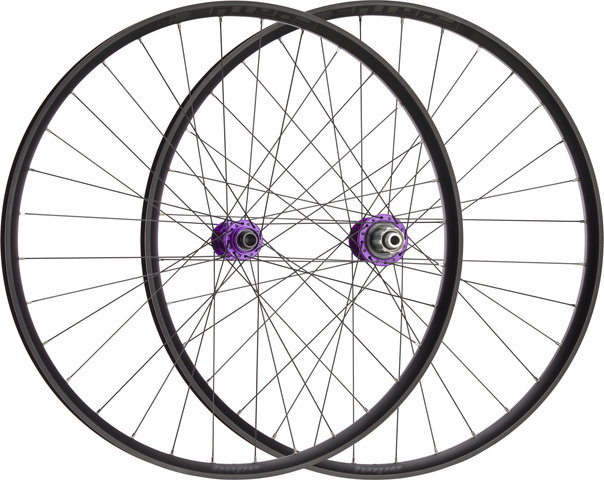 Hope Juego de ruedas Pro 5 + Fortus 30 SC Disc Center Lock 29" Boost - purple/Shimano MTB/Boost/148 mm/110 mm/Boost/29"/110 mm/Shimano MTB/110 mm/148 mm