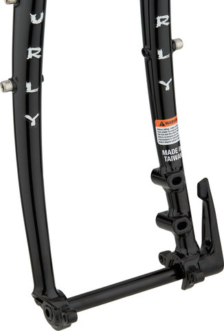 Surly Rigid fork - black/1 1/8"/28"/100 mm/12 mm Thru Axle