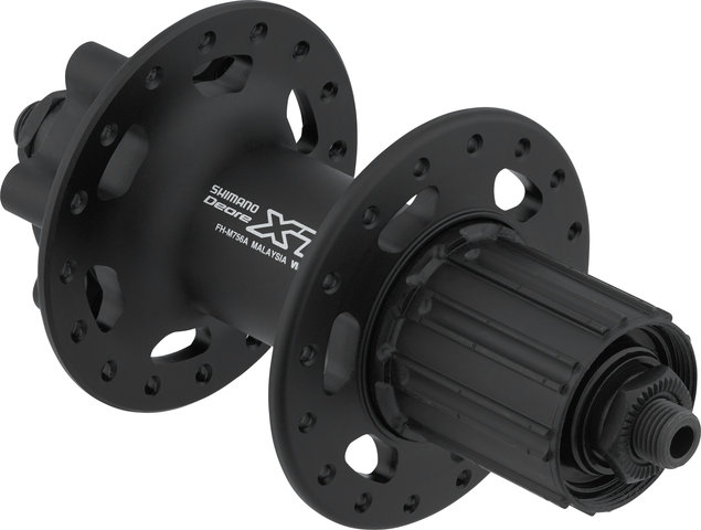 Shimano Buje RT XT FH-M756A Disc 6-Agujeros para eje de liberación rápida - negro/32/Shimano MTB/Shimano MTB