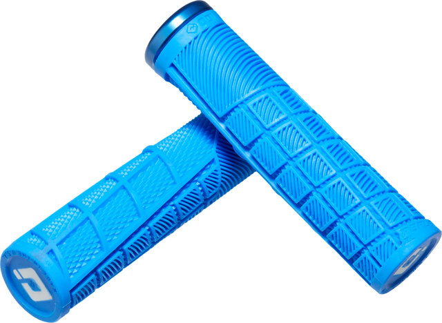 ODI Reflex XL v2.1 Lock-On Handlebar Grips - blue/135 mm