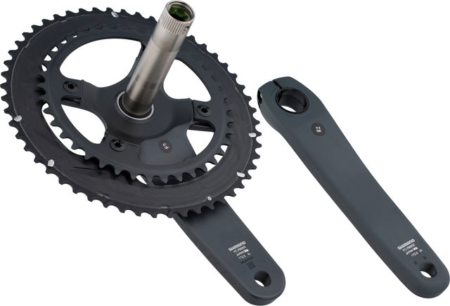 Shimano Ultegra Kurbelgarnitur FC-R8000 Hollowtech II - anthrazit/172,5 mm 39-53