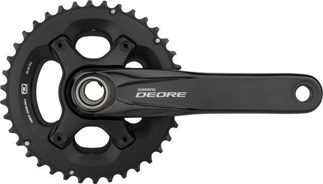 Shimano Deore FC-M6000-2 Hollowtech II Crankset - black/175.0 mm 28-38