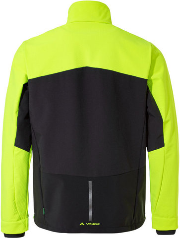 VAUDE Chaqueta para hombre Mens Virt Softshell Jacket II - neon yellow-black/M