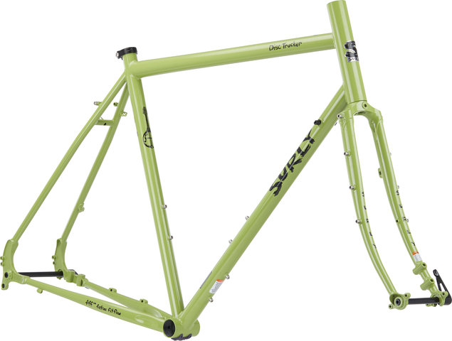 Surly Disc Trucker 700c/28" Frameset - pea lime soup/58 cm