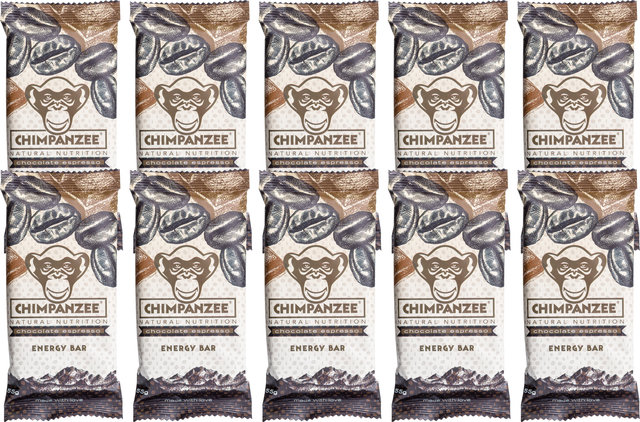 Chimpanzee Barre Energy Bar - 10 pièces - chocolate espresso/550 g