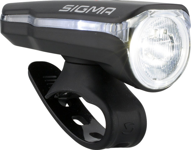 Sigma Aura 60 Frontlicht + Nugget II Rücklicht LED Beleuchtungsset m. STVZO - schwarz