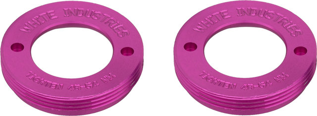 White Industries MR30 Extractor Caps - pink/universal