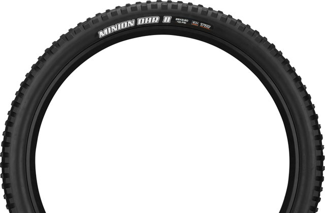 Maxxis Pneu Souple Minion DHR II Dual EXO WT TR 29+ - noir/29 /66 /66-622/2.6 