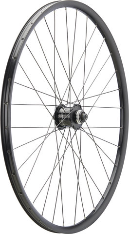 bc basic Urban Deore Disc Center Lock P-22 28" Wheel - black/28" front 12x100 dynamo