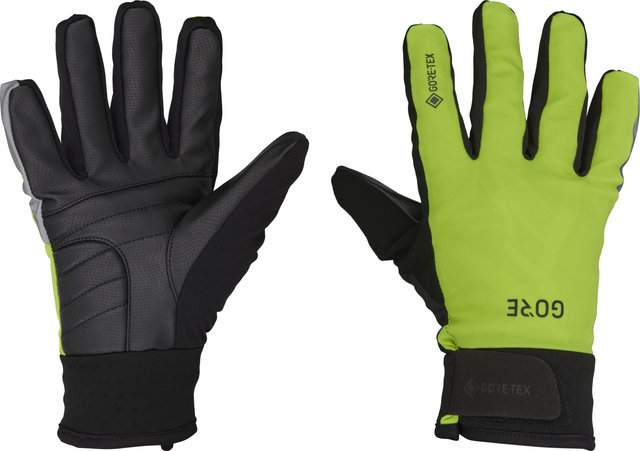 GORE Wear C5 GORE-TEX Thermo Ganzfinger-Handschuhe - neon yellow-black/L