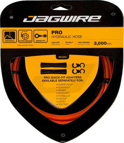 Jagwire Mountain Pro Hydraulic Hose - orange/3000 mm