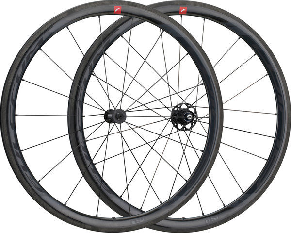 Fulcrum Wind 40C C17 Wheelset - black/28" set (front 9x100 + rear 10x130) Shimano