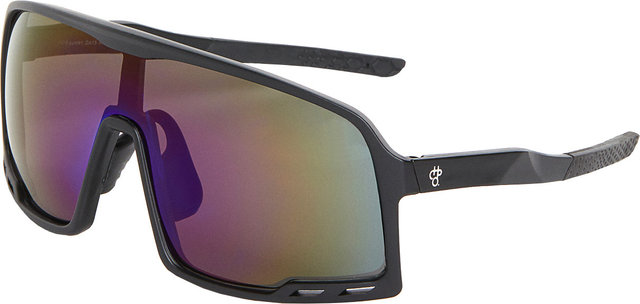 CHPO Henrik Sportbrille - black/blue mirror