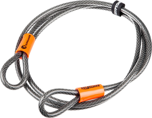 Kryptonite Câble à Boucles KryptoFlex® Looped Cable - argenté/213 cm