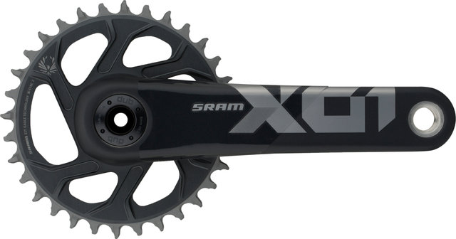 SRAM X01 Eagle SuperBoost+ DUB DM 12-speed Carbon Crankset - lunar-polar/170,0 mm