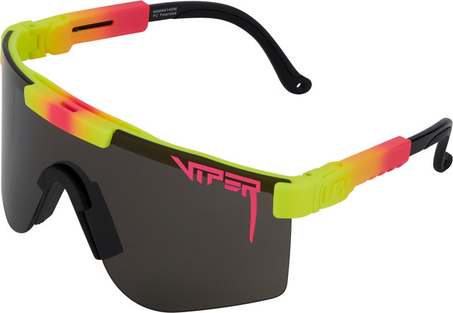 Pit Viper The Original Double Wide Polarized Sports Glasses - italo/polarized smoke