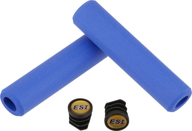 ESI Poignées de guidon en silicone Chunky - blue/130 mm