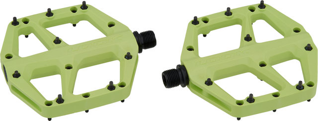 Look Trail Fusion Platform Pedals - lime