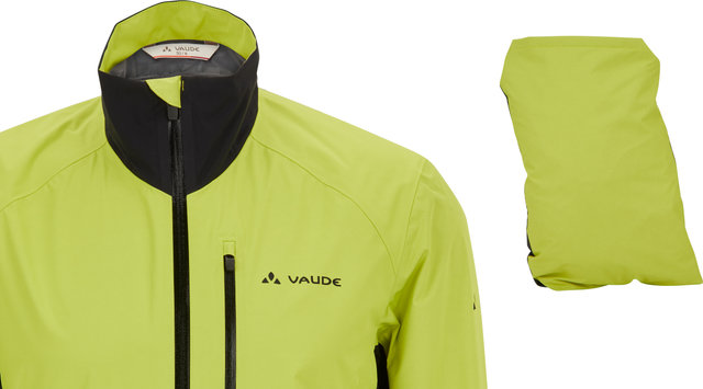 VAUDE Men's Kuro Rain Jacket - bright green/M