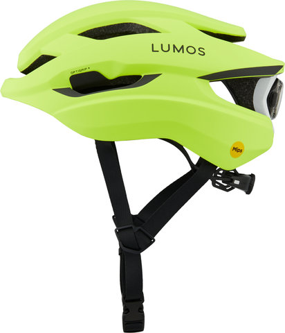 LUMOS Casque Ultra Fly MIPS + Lampe de Casque à LED Firefly - hyper green/54 - 61 cm